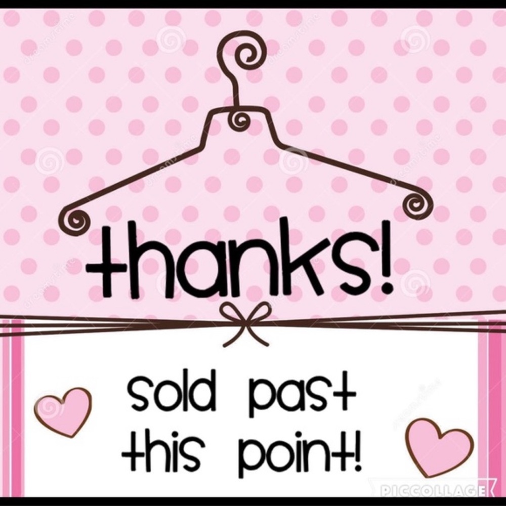 Sold beyond this point!